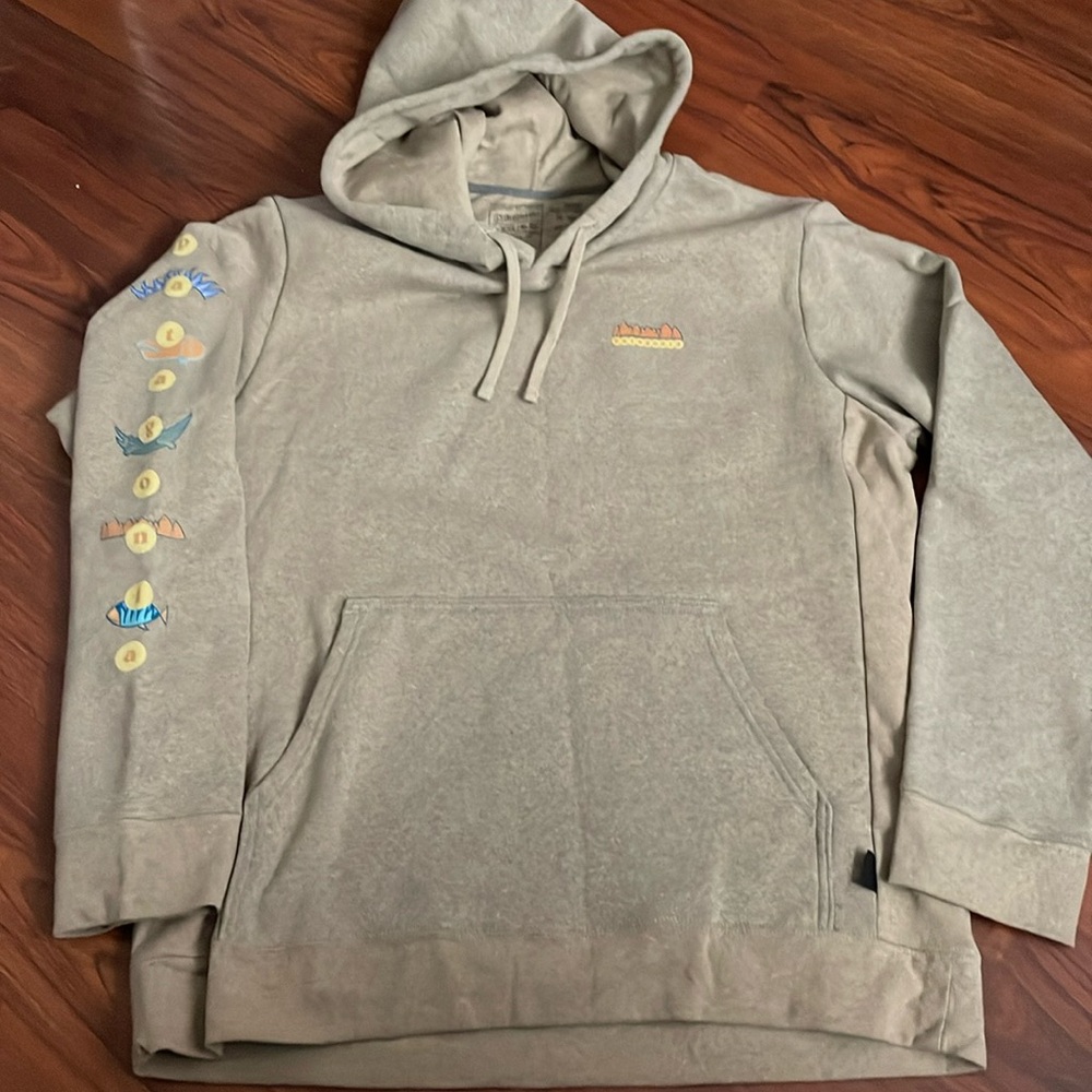 New Patagonia Fitz Roy wild uprisal hoody grayling brown 39680 men XL woman XXL